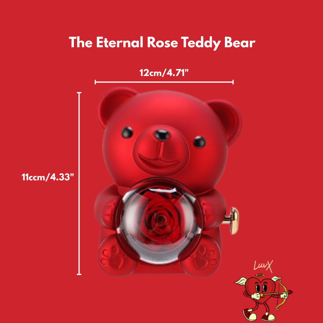 The Eternal Rose Teddy Bear